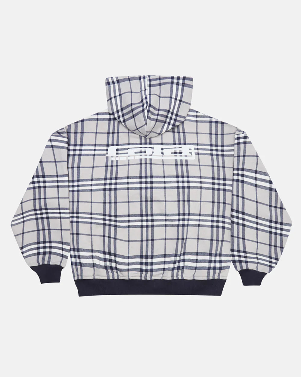 GRID ZIP HOODIE