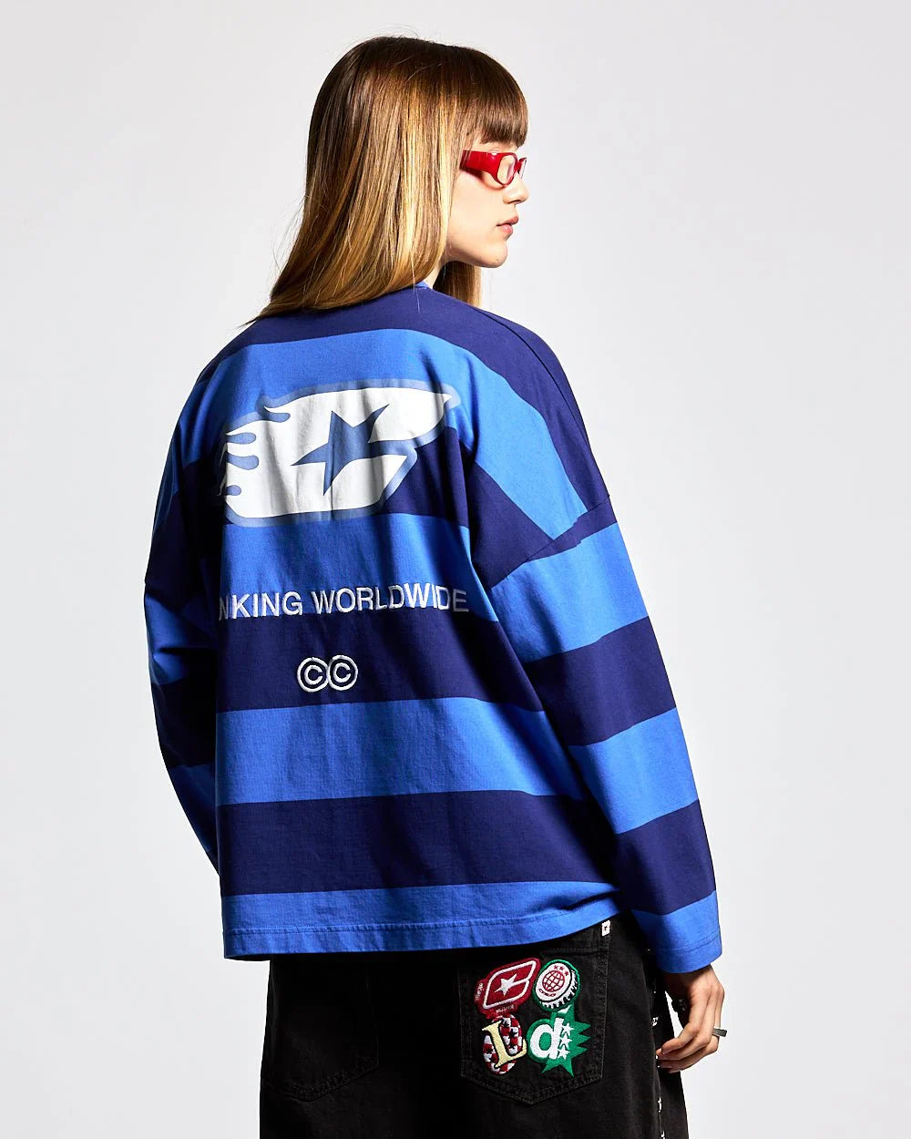 BURNIN STRIPES LONGSLEEVE