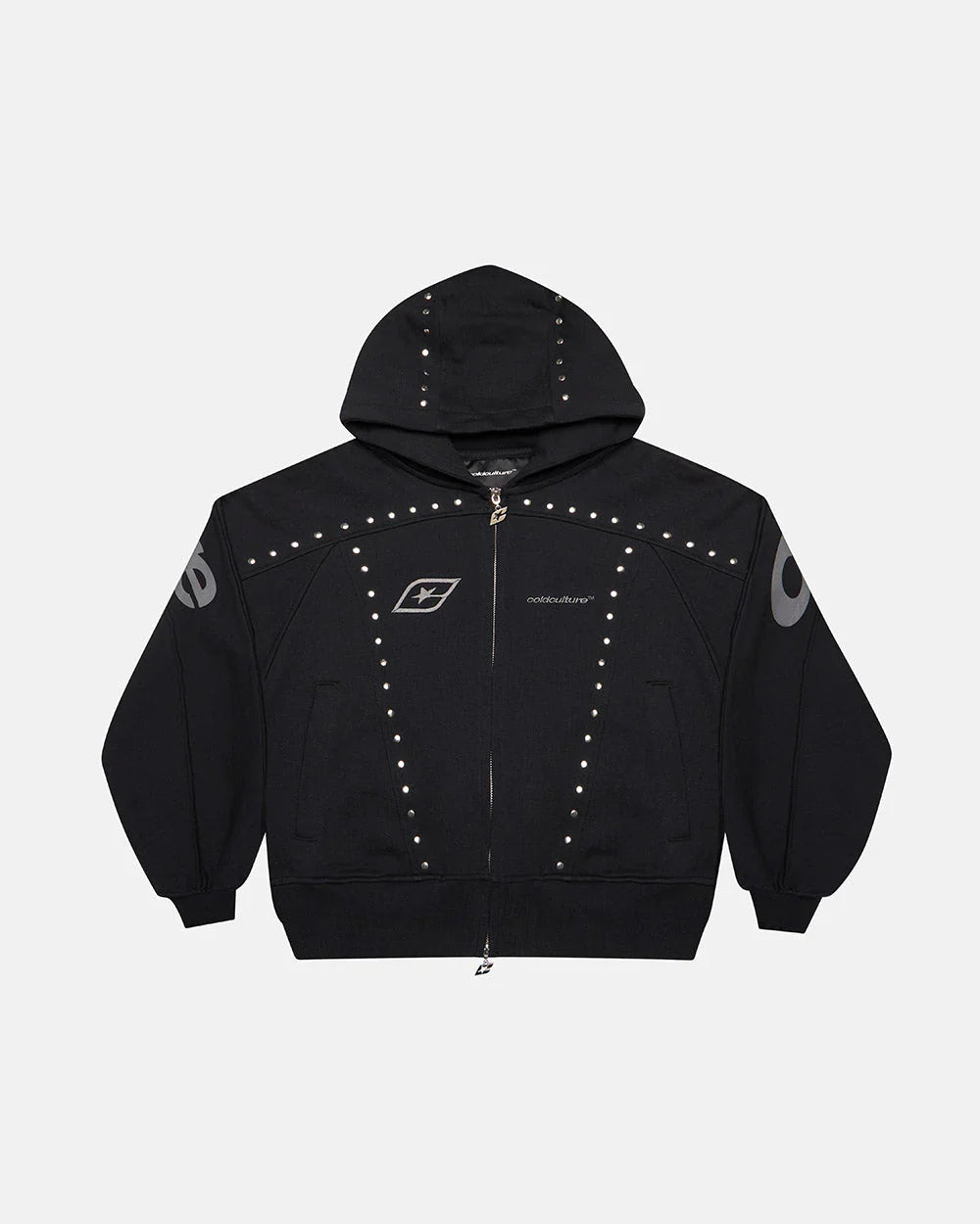 STUD ZIP HOODIE – Cold Culture