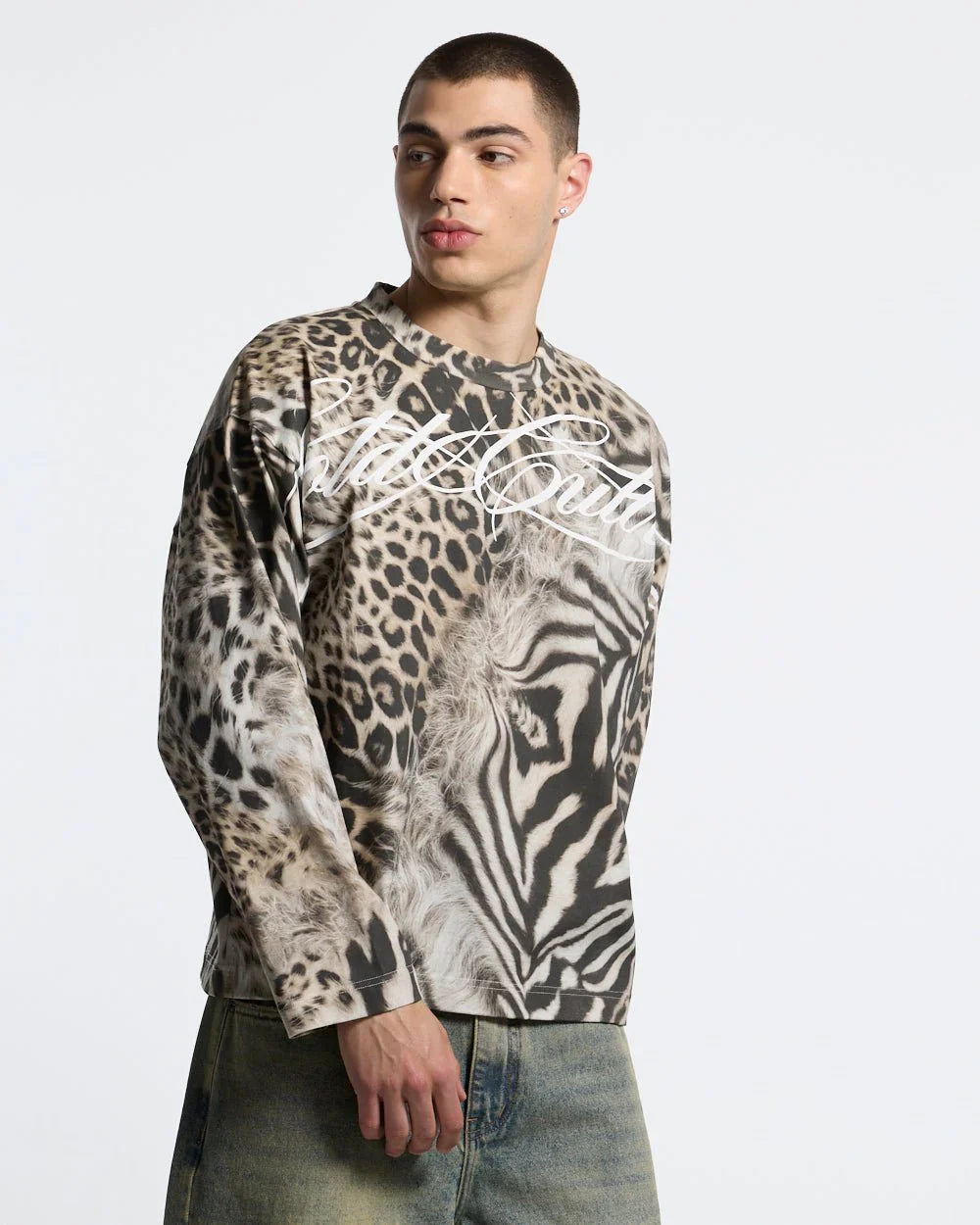 CROSSED SCRIPT LONGSLEEVE