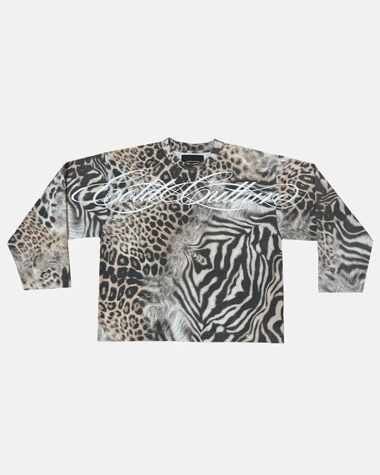 CROSSED SCRIPT LONGSLEEVE