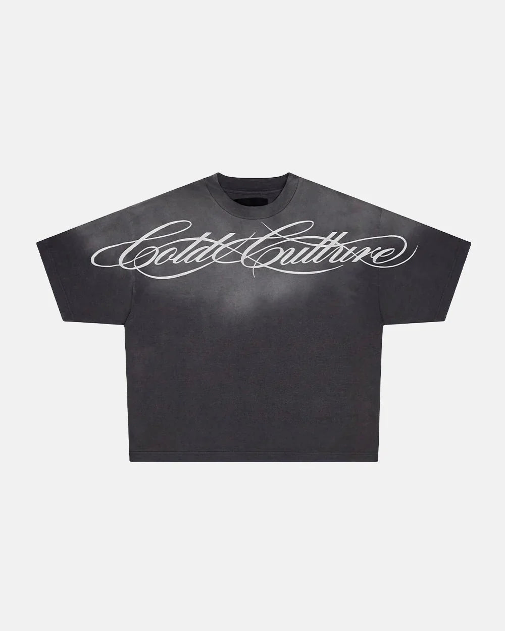 CROSSED SCRIPT TEE