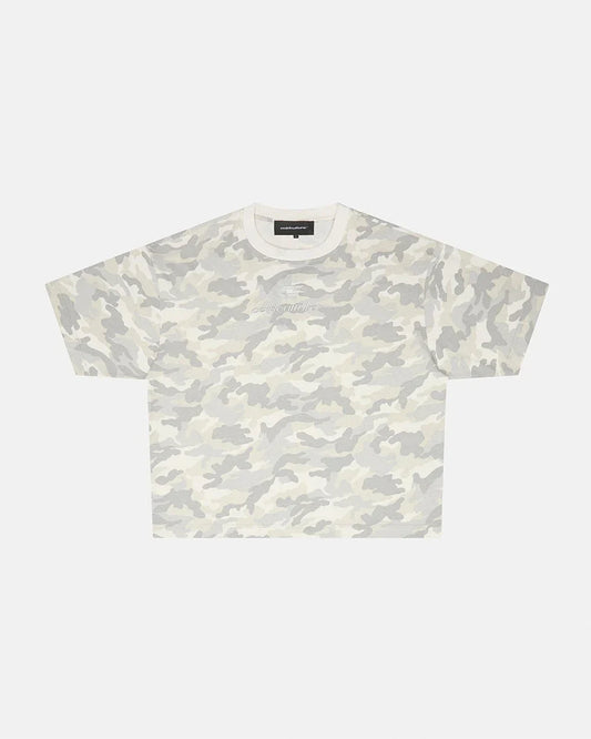 DISTRESS CURVED TEE