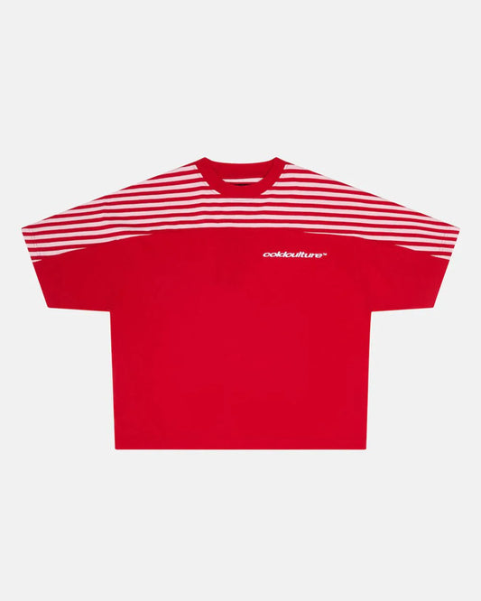 LOLLY HALF STRIPES TEE