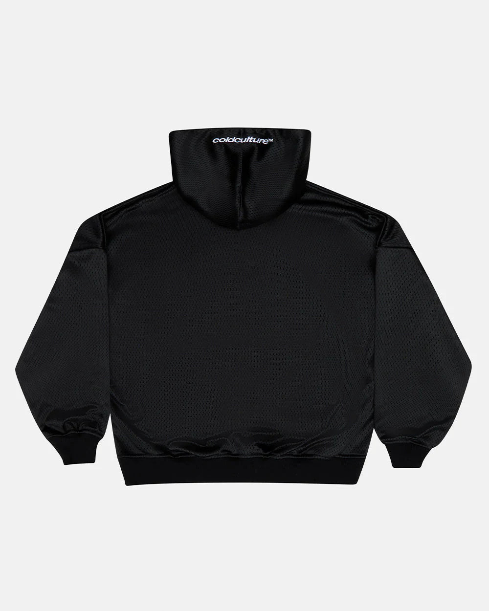 RIOT MESH HOODIE BLACK