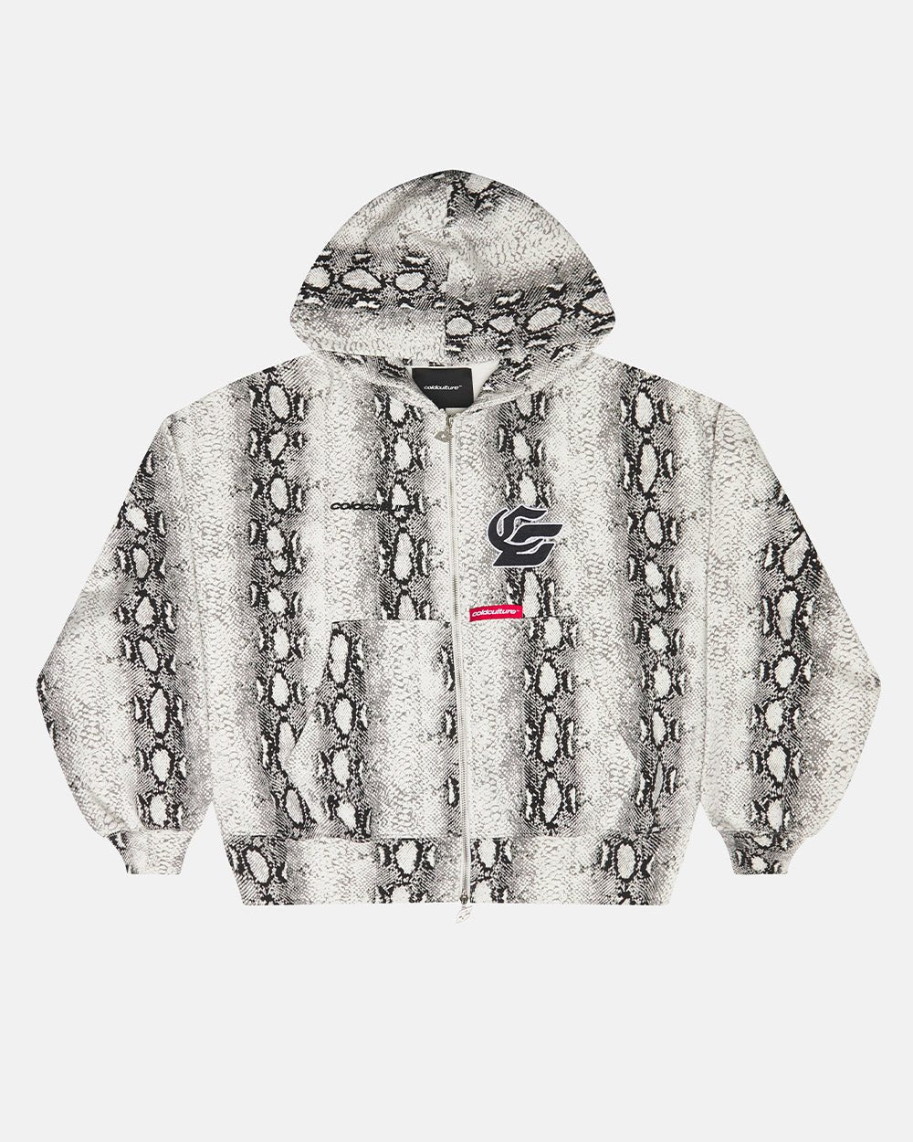 SNAKE ZIP HOODIE