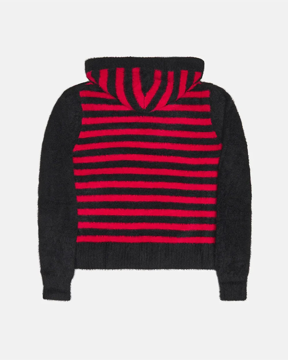 STRIPE ZIP KNIT