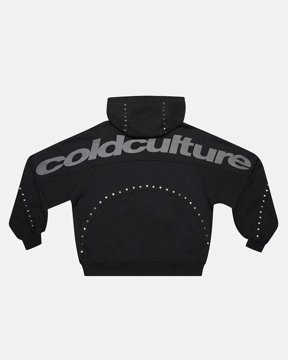 STUD ZIP HOODIE