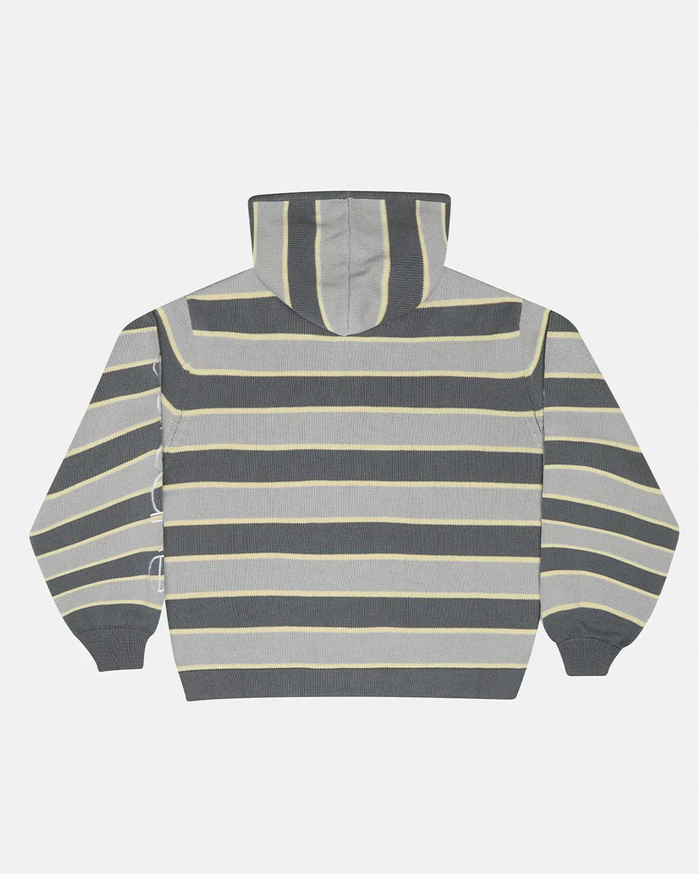 TRIPPY STOP ZIP KNIT GREY